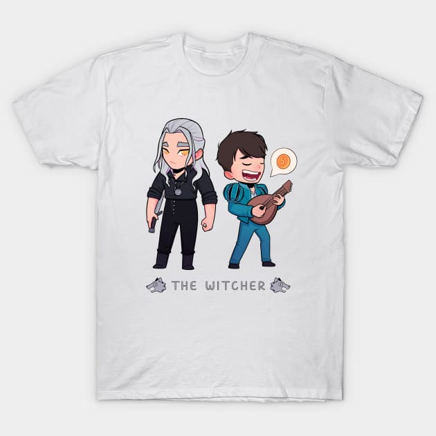 Toss A Coin To Your Witcher T-Shirt by Susto